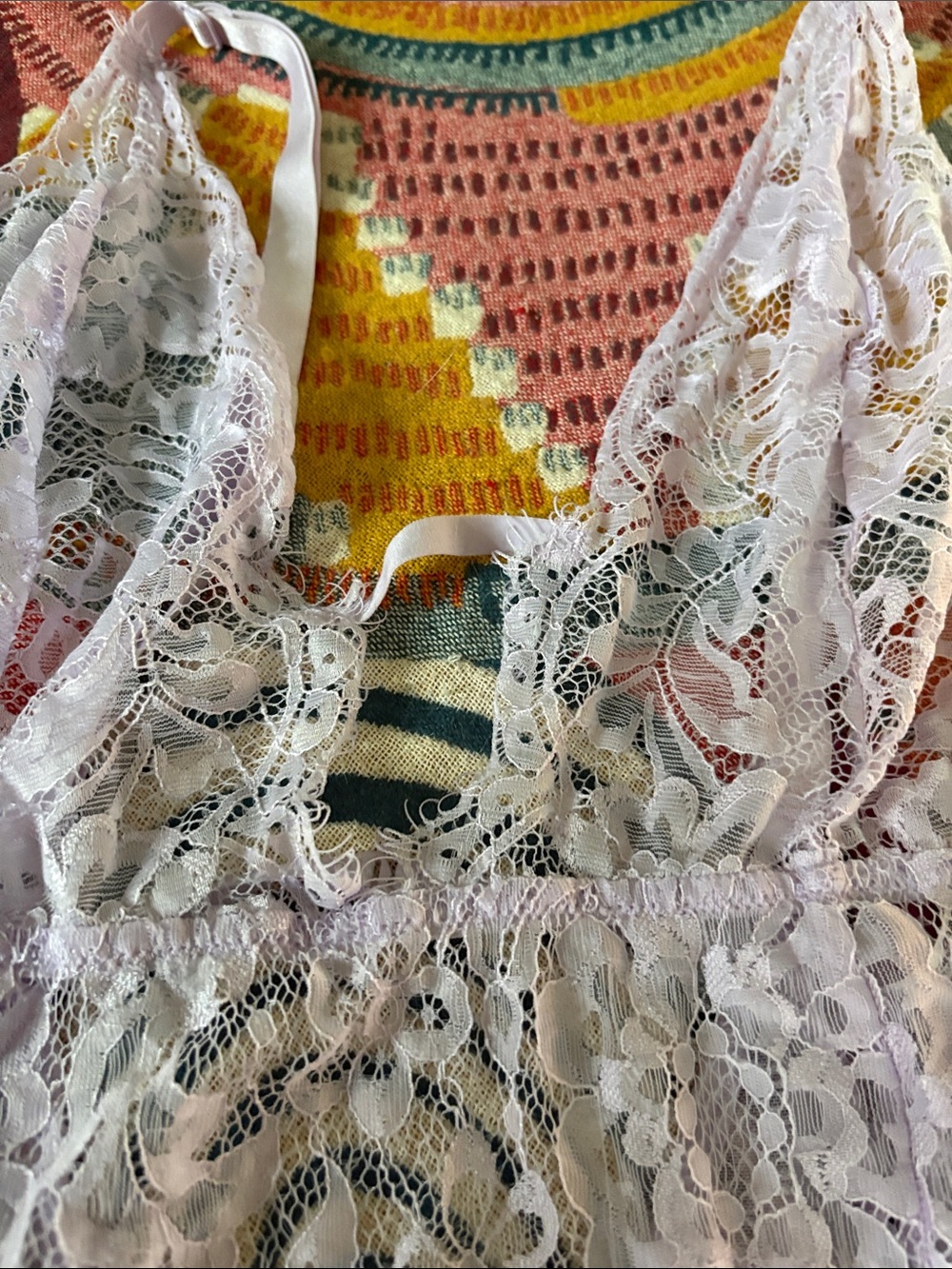 Adore Me Lavender Lace Bandeau Bralette - Picture 10 of 10